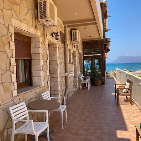Molos Beach Rooms Kíssamos Exterior foto